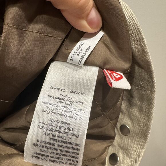 Wallace & Barnes Work Jacket Canvas Chore Barn Coat Insulated Tan Zip Up Men XXL - Picture 6 of 12